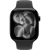 Apple Watch 11 46mm, Jet Black Aluminum, Black Sport Band, M/L