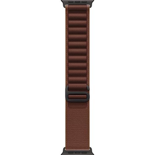 Apple Watch Ultra 4 49mm, Black Titanium, Alpine Loop Burgundy, M